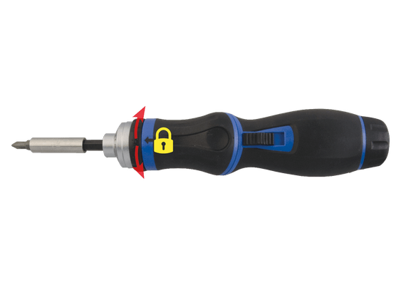 Outils - Outils divers - Jeu de tournevis révolver à cliquet avec embouts - 8 pièces