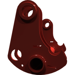 Pièces agricoles - Pièce divers - pignon soudé peint