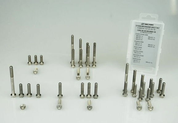 Pièces Quad & Motos - Equipement véhicule - Kit vis moteur SCAR 50 vis titane