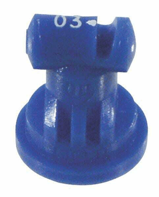 Pièces agricoles - Pièce Pulvérisateur - Buse à grand angle TT 110° 3 bleu plastique TeeJet