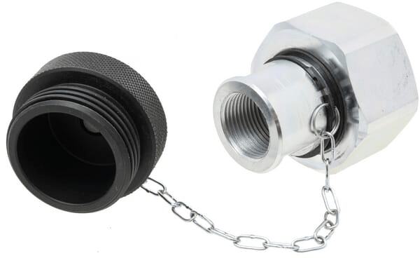 Pièces agricoles - Hydraulique - Bouchon d'accouplement, filetage femelle 1"