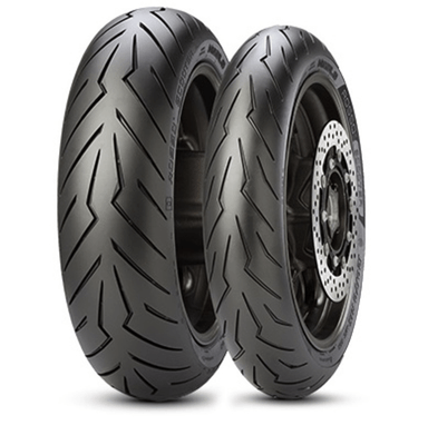 Pièces Quad & Motos - Pneumatiques - Pneu PIRELLI DIABLO ROSSO SCOOTER 120/70 R 17 M/C 58H TL