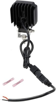 Pièces agricoles - Eclairage - Phare de travail LED, 20W, 3000lm, carrée, blanche, 75x47x107,5mm, Deutsch 2 broches, inondation, Kramp (boîte de 10 pièces)