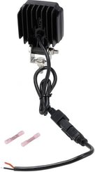 Pièces agricoles - Eclairage - Phare de travail LED, 20W, 3000lm, carrée, blanche, 75x47x107,5mm, Deutsch 2 broches, inondation, Kramp (boîte de 10 pièces)