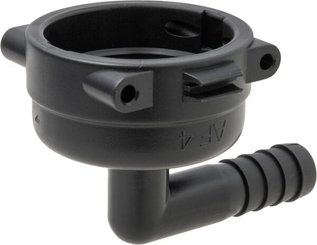 Pièces agricoles - Pièce Pulvérisateur - Raccord à fourche, femelle 90° AF4, embout de tuyau 13 mm