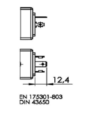 Pièces agricoles - Hydraulique - Bobine pour valve FP 22 DP-S 24 Volt