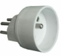Adaptateur France/Suisse Femelle/Male 3 poles
