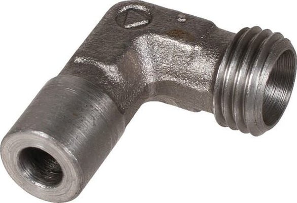 Pièces agricoles - Hydraulique - Coude mâle 90° à souder 8L