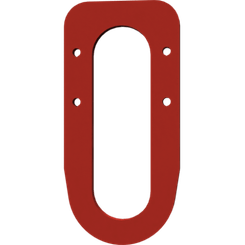 Pièces agricoles - Pièce divers - guides à rouleaux peints