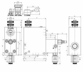 Pièces agricoles - Hydraulique - Clapet de régulation de pression en acier