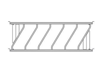 Materiels - Matériel d'élevage - autre - PANNEAU OBLIQUE DE 5P./3M