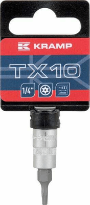 Outils - Outils divers - Douille de tournevis 1/4" Torx TX 10