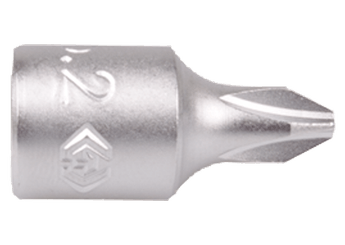 Outils - Outils divers - Douille tournevis monobloc 1/4 PHILLIPS N°2