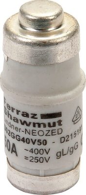 Pièces agricoles - Electricité - Fusible 400V 50A longueur 36mm
