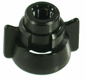 Ecrou de buse 1/8" NPT noir