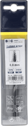 Outils - Outils divers - Foret 6,0 mm HSS-DIN 338-G TURBO STEP