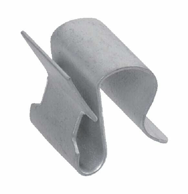 Pièces agricoles - Electricité - Clip bord de tôle épaisseur 2-4 mm D= 8-9 mm en acier ressort