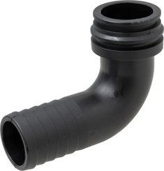 Pièces agricoles - Pièce Pulvérisateur - Raccord à fourche, femelle 90° AF5, embout de tuyau 35 mm
