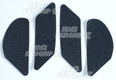 Kit grip de réservoir R&G RACING 6 pièces noir Triumph Daytona 675