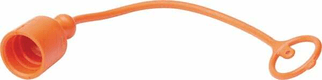 Bouchon orange pour mâle NV1/2
