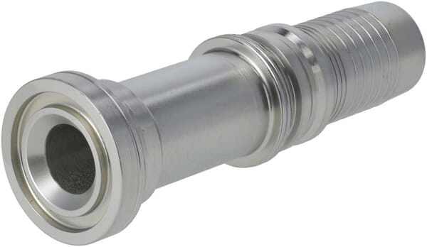 Pièces agricoles - Hydraulique - Raccord à sertir 4SH-DN32 avec bride ø47,6 mm