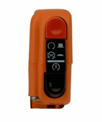 Pièces Quad & Motos - Electrique - Commodo électrique droit Tommaselli orange avec interrupteur