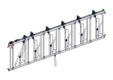 PANNEAU AXIAL II REG DE 6P./4M L.3.70M