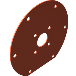 Pièces agricoles - Pièce divers - bride de moteur peinte-