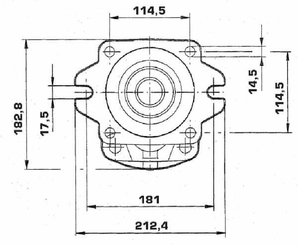 Pièces agricoles - Hydraulique - Pompe hydraulique HDP35.50 D0-06S8 LME/MD-