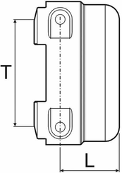 Pièces agricoles - Pièce Pulvérisateur - Bouchon T1 16 mm