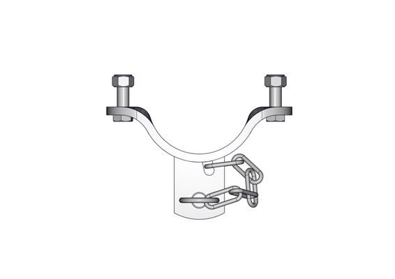 Materiels - Accessoires 0Kg-5Kg - DEMI BRIDE RONDE D.102MM 1D A L'AXE