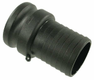 Embout de tuyau Camlock Type E 3" en polypropylène