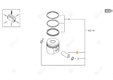 AXE DE PISTON Deutz-Fahr origine