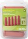 Tétine Super rouge 100 mm 5pcs