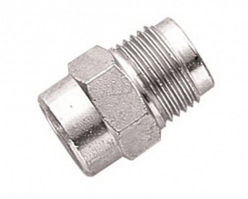 Pièces agricoles - Hydraulique - coupleur à visser femelle laiton ø 3/8 femelle mâle