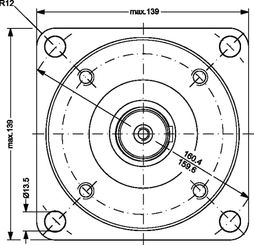 Pièces agricoles - Hydraulique - Roue Moteur Cardan Ø35, Coniqu