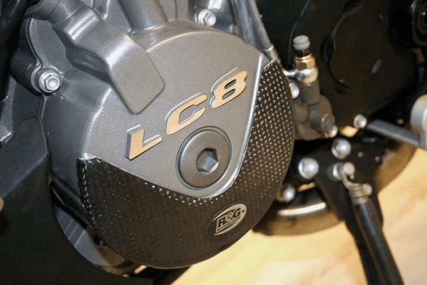 Pièces Quad & Motos - Equipement véhicule - Slider moteur carbone gauche pour KTM LC8 Superduke