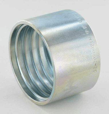 Pièces agricoles - Hydraulique - Jupe à sertir Ø77x48,5mm DN50 acier / zingué Alfagomma