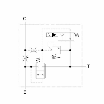 Pièces agricoles - Hydraulique - Clapet de régulation de pression en acier
