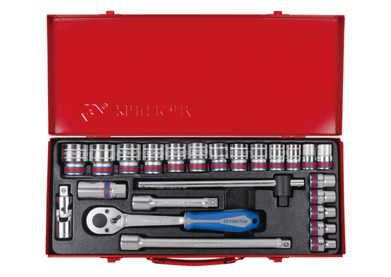 Outils - Outils divers - Coffret de douilles 1/2" 24 pièces SAE