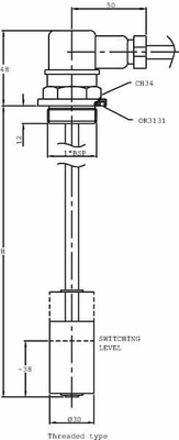 Pièces agricoles - Hydraulique - Inetr. niveau 1Fl/Bride 350mm