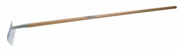 Pièces agricoles - Cloture,Jardin & Sylviculture - Rateau à gazon 10 dents avec manche