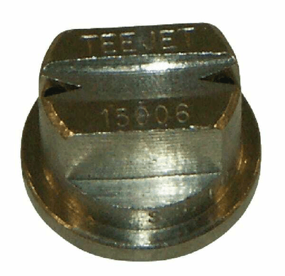 Pièces agricoles - Pièce Pulvérisateur - Buse à double jets TQ 150° 06 argent acier inoxydable TeeJet