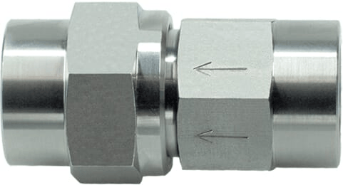 Pièces agricoles - Hydraulique - Clapet anti-retour S 06 (0,5 bar) SS