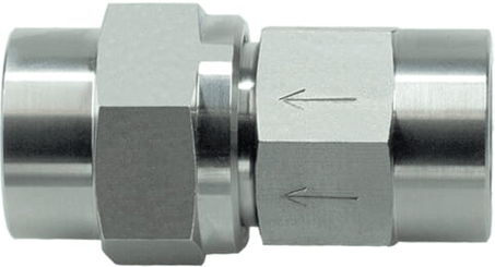 Pièces agricoles - Hydraulique - Clapet anti-retour S 06 (0,5 bar) SS