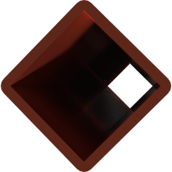 Pièces agricoles - Pièce divers - Tube support d'efface trace 50x50x450