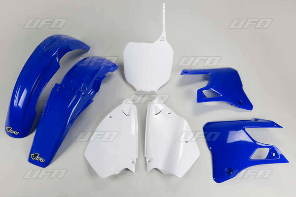 Pièces Quad & Motos - Plastiques - Kit plastique UFO couleur origine bleu/blanc Yamaha YZ125/250