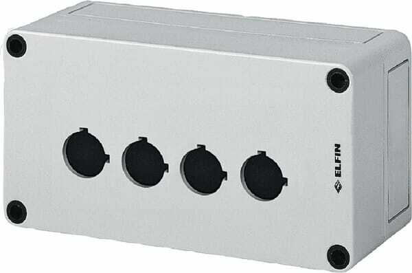 Pièces agricoles - Electricité - Boîtier touch. 4 hl 22 mm H=57 mm