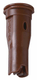 Buse à injection d'air ID3 120° 5 brun plastique Lechler