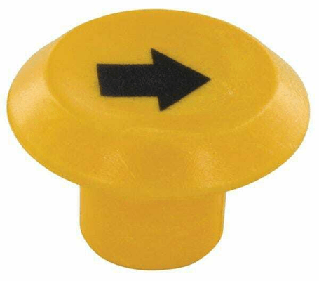 Pièces agricoles - Electricité - Symbole, soufflerie, rond, jaune